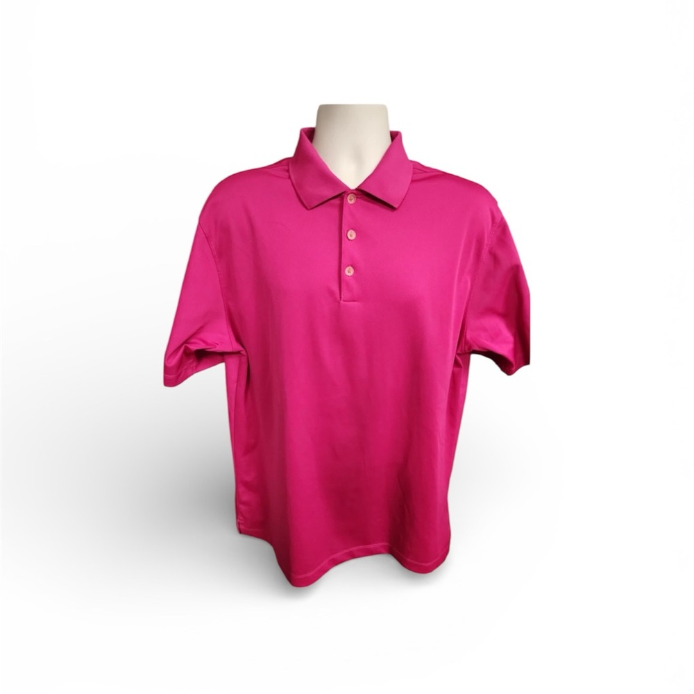 Nike Golf Pink Polo Golf Shirt XL